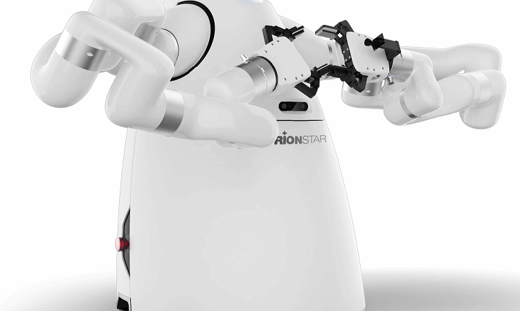 AI New Retail Dual-arm Robot Serving Coffee and Ice-cream and Tea Intelligent Autonomous Cooperative Service Robot