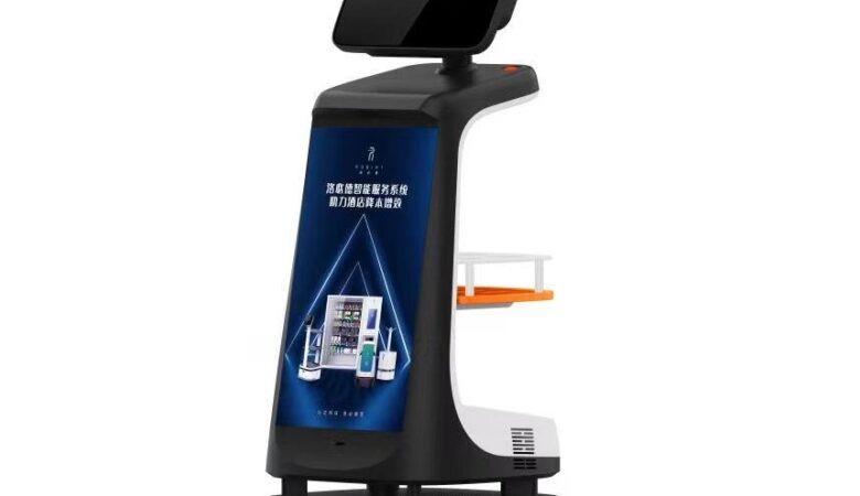 Intelligent Service Delivery Robot Contactless Food Delivery Robot Smart Robot