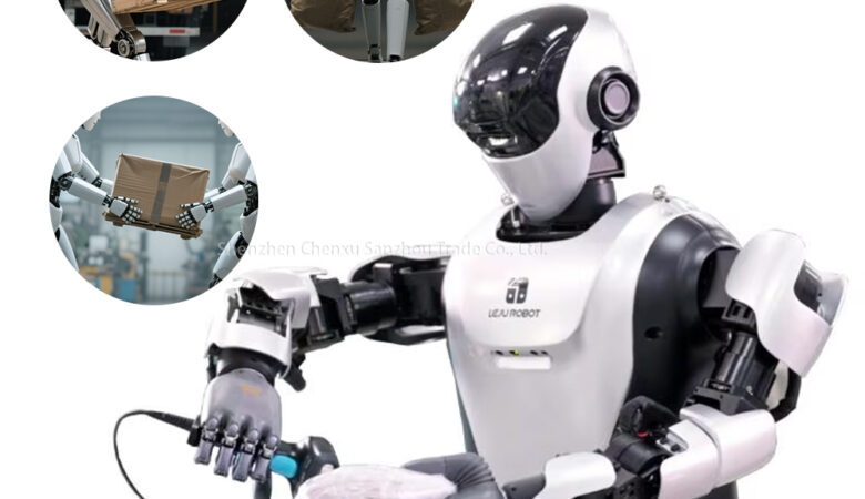 Voice Control WiFi 5G Intelligent Humanoid Robot Industrial Humanoid Robot Human-Robot Collaborative Intelligent Interaction