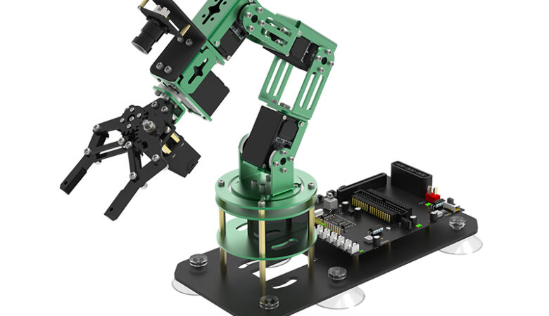 Yahboom AI Visual Robot Arm ROS Open Source Programming Kit with Python3 programming language design