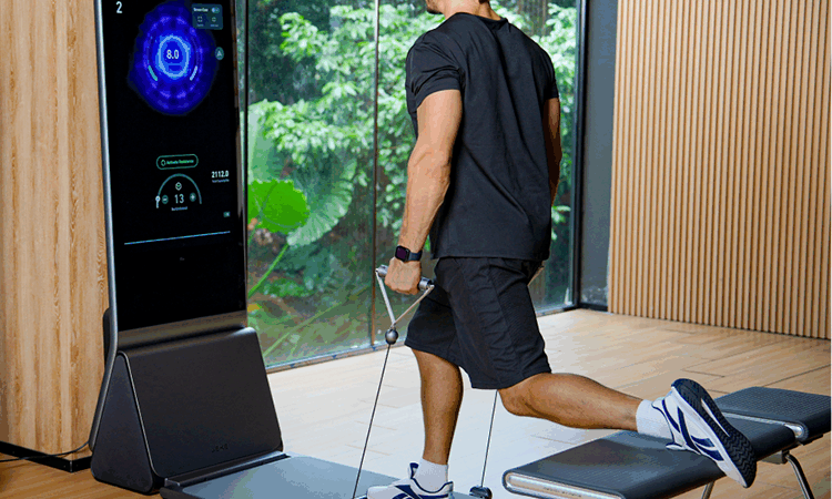 Ai Smart Fitness Mirrors Luxury Full Home Gym with Cable Durable and Simple Style for Indoor Workout and Weight Loss Training